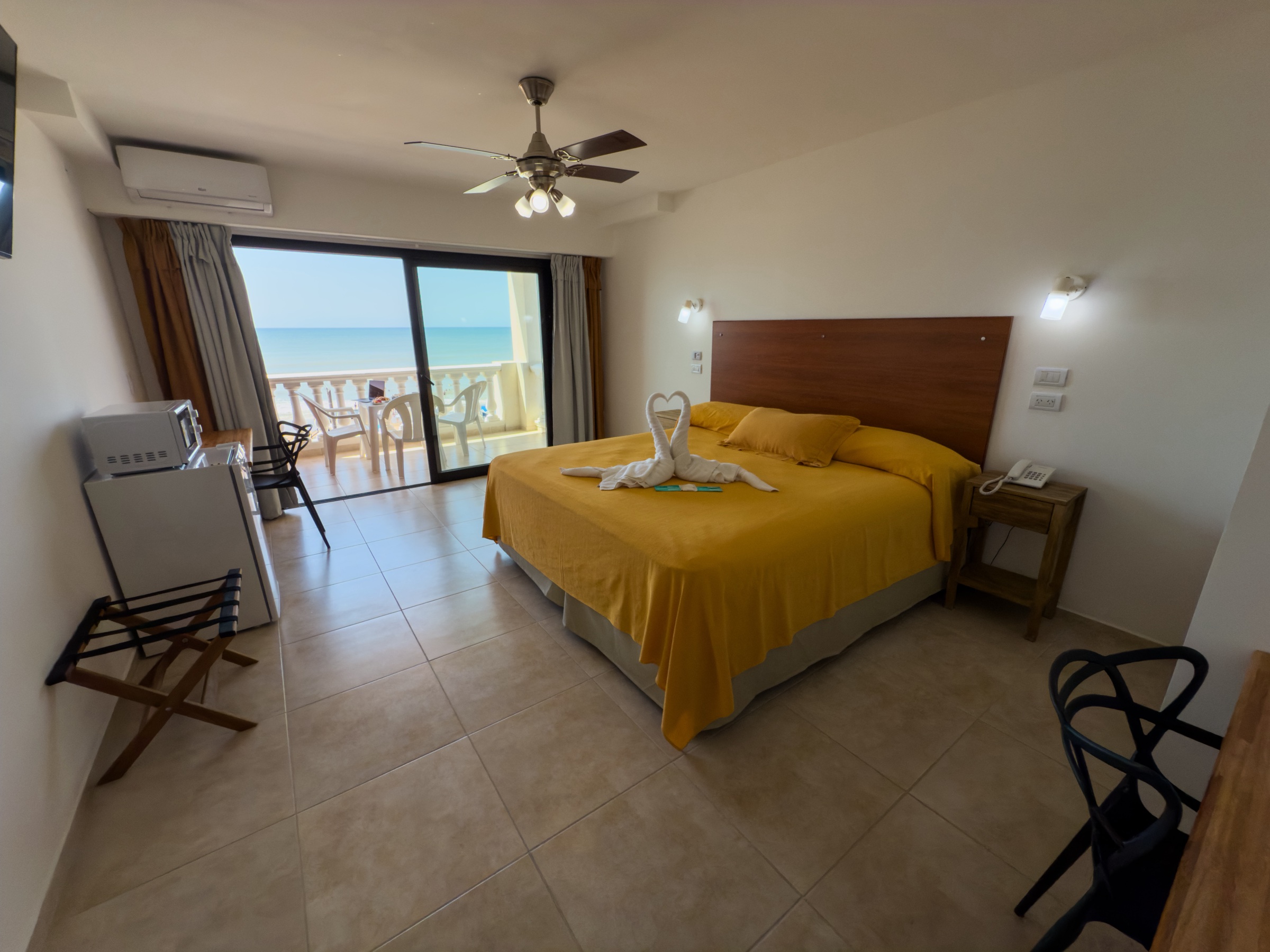 Habitación con vista al mar